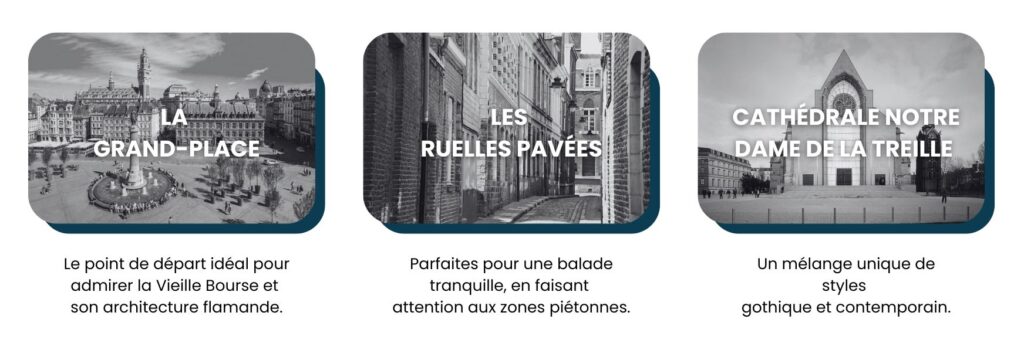 Lieux à visiter dans le Vieux-Lille